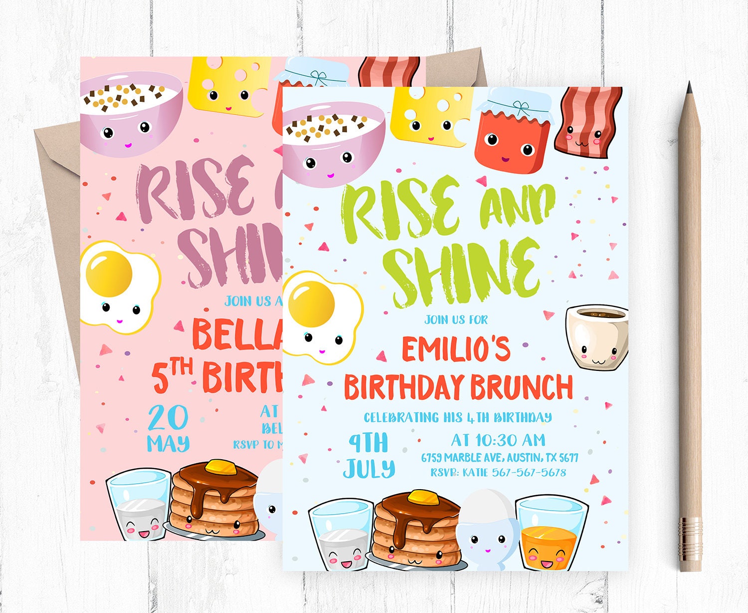Text Einladung Zum Frühstück Geburtstag www.etsy.com