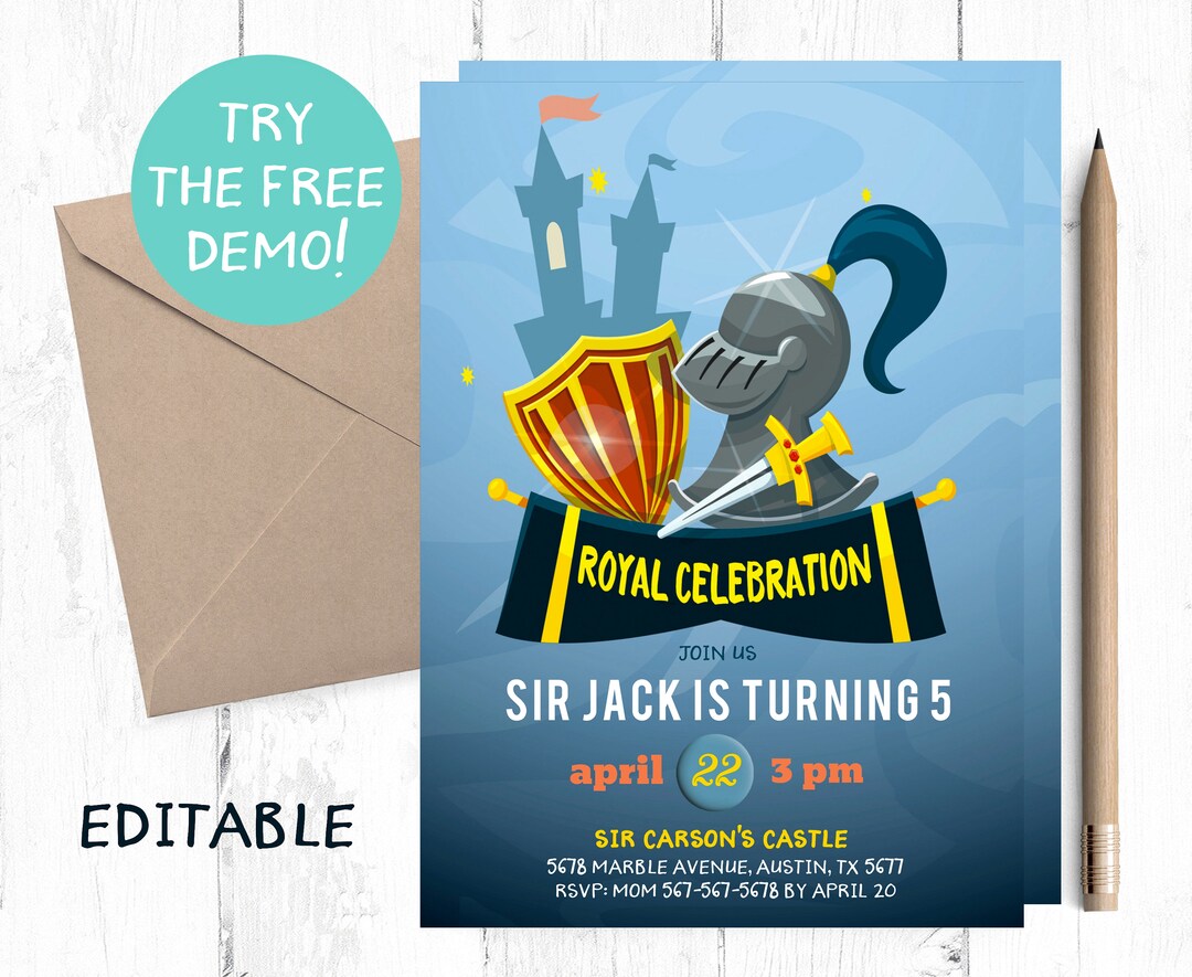 Knight Birthday Party, Knight Party, Knight Birthday, Knight Royal ...