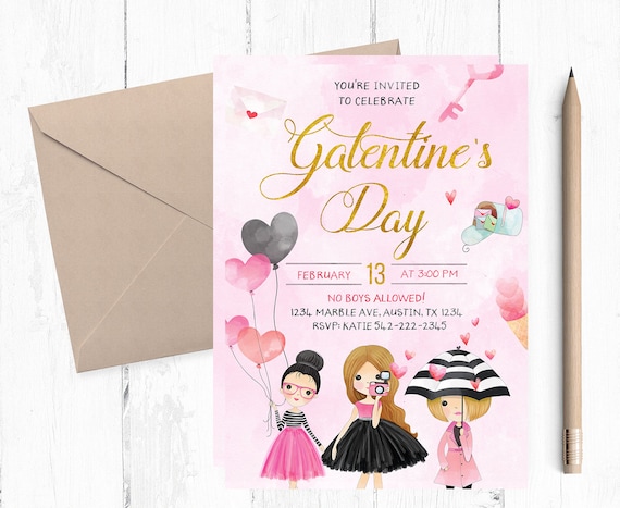 Galentine's Day Invitations 2