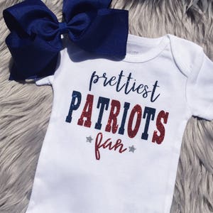 baby girl patriots outfit