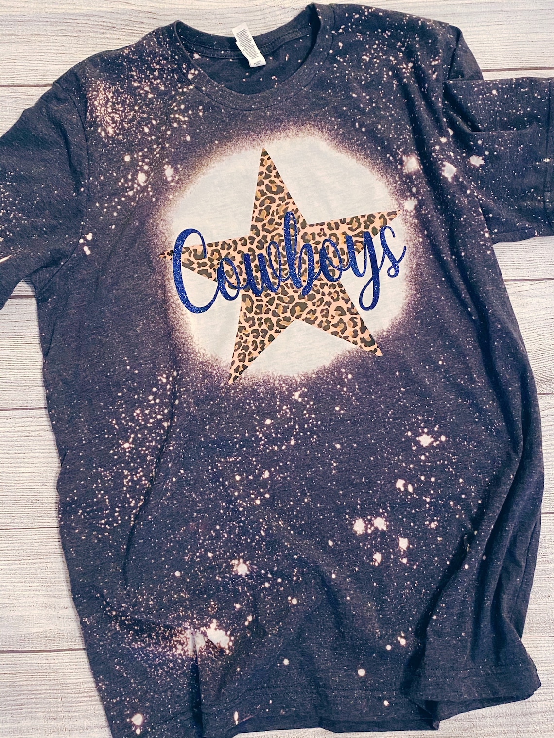 bleached cowboys shirt