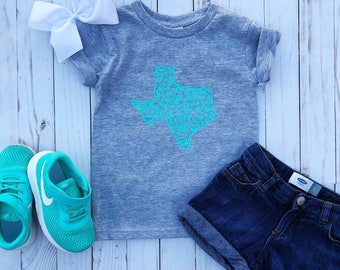 Toddler Texas Shirt, Youth Texas Shirt, Kids Texas Shirt, Floral Texas, Texas Shirt, Girls Texas Shirt, Cute Texas Shirt, Toddler Clothes,