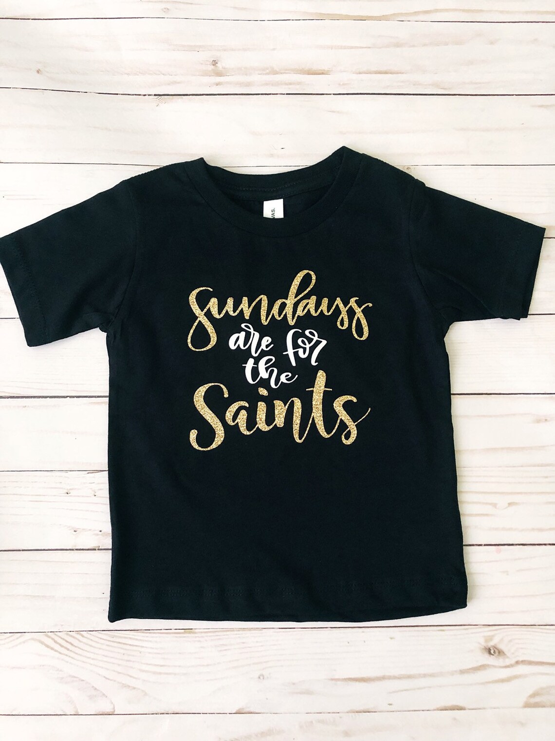 Sundays Are for the Saints Toddler Saints Shirt Girls Etsy