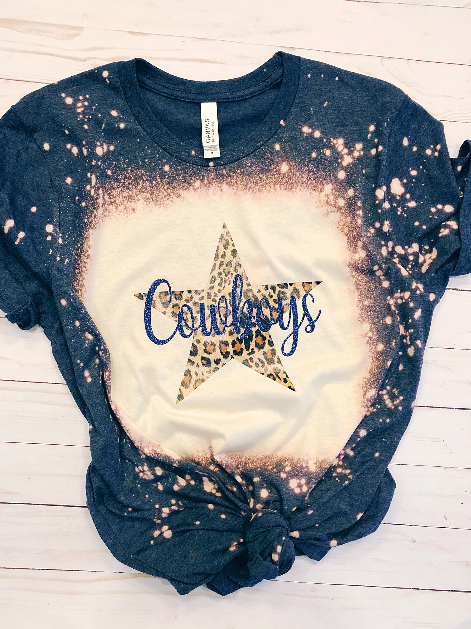 bleached cowboys shirt