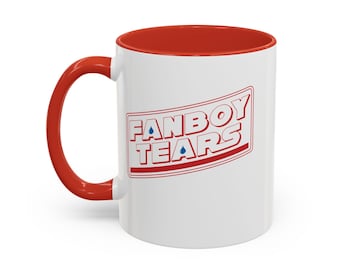 Fanboy Tears - Star Wars Themed - TLJ - TESB Style Original Design - Accent Coffee Mug (11, 15oz)