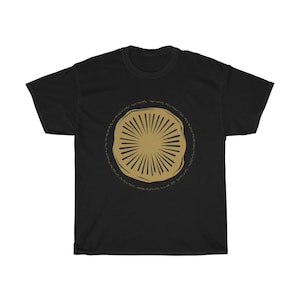 Fear is the mind killer - DUNE Sandworm Shai-Hulud Arrakis (Sand) Original Design - UK Unisex Heavy Cotton Tee