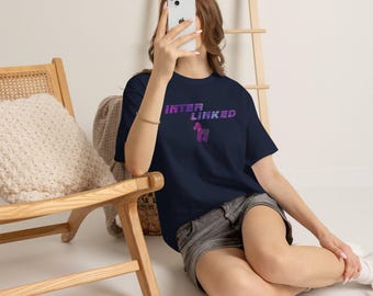 INTER LINKED Variant (from Blade Runner 2049) + Wooden Horse - Scifi T-Shirt Geek Apparel - Unisex Heavy Cotton Tee