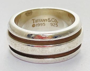 1995】TIFFANY&Co. ティファニー アトラス グルーヴド バングル