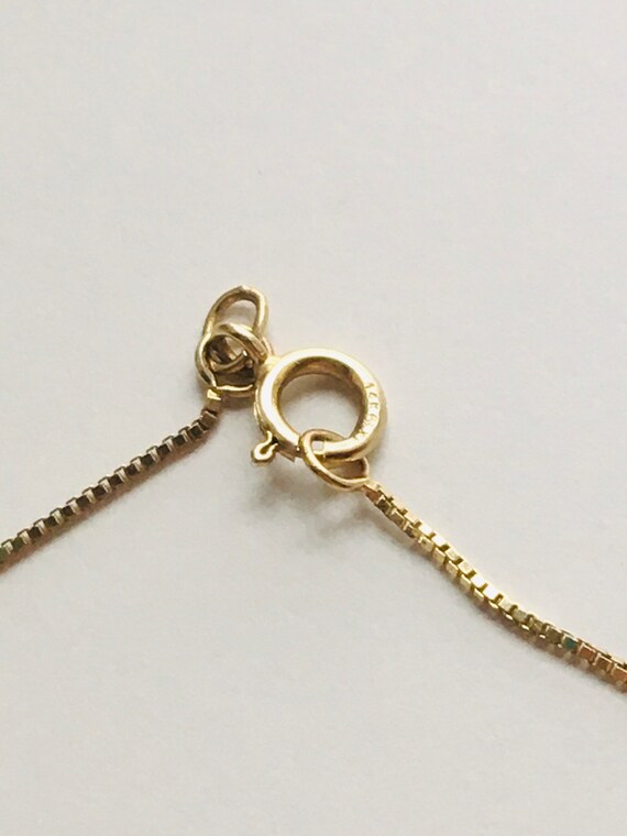 14k Gold Diamond Citrine 18" Necklace Earrings Se… - image 8