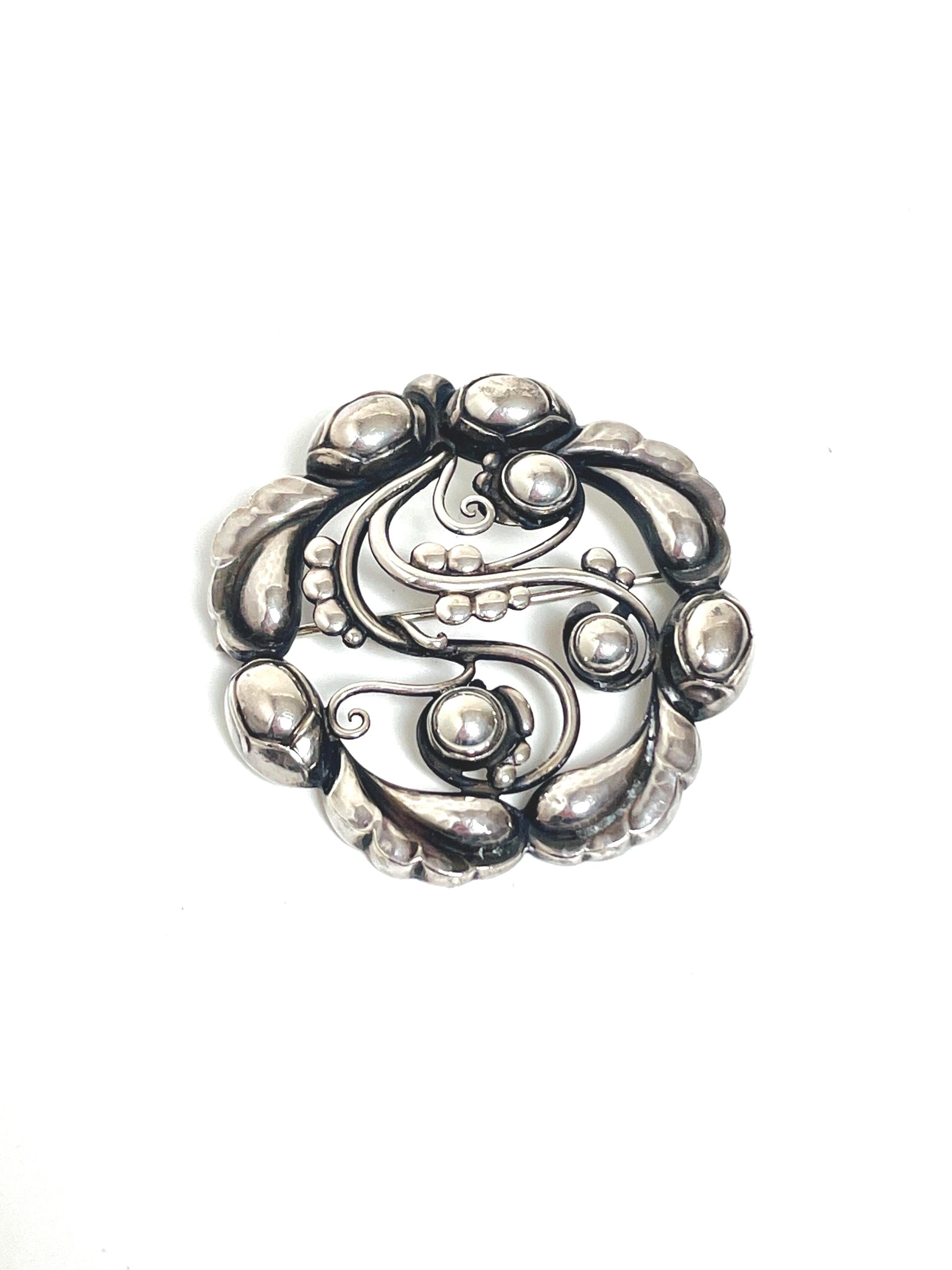 ヴィンテージ ジョージ ジェンセン スターリングシルバー 925 ムーン