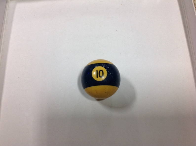 Used Regular Size Pool Ball #10