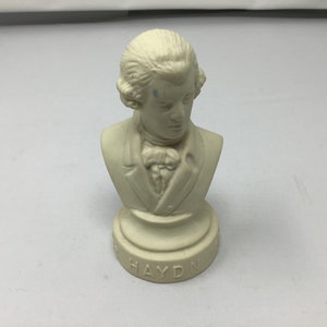 Halbe Small Plastic Bust Haydn 1732 - 1809
