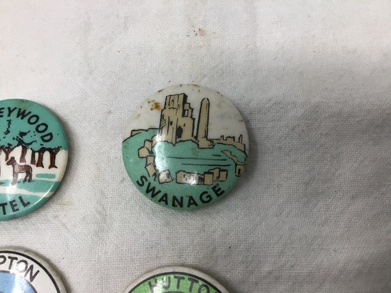 Hostel Buttons Set Of Four (G2) - image 5