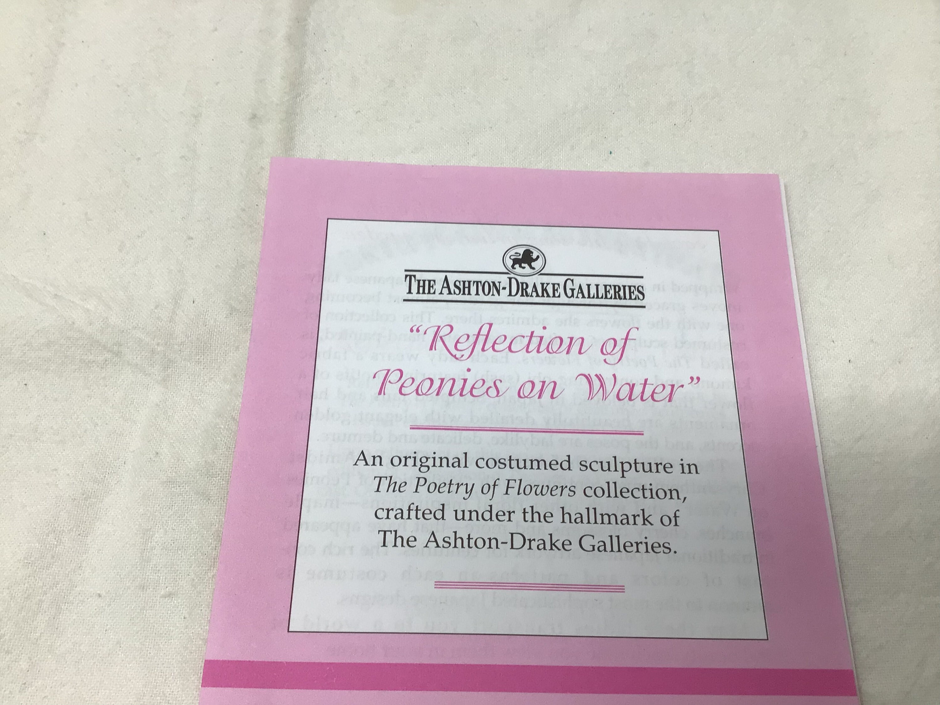 The ashton drake galleries Violet Watres Evening sunrise