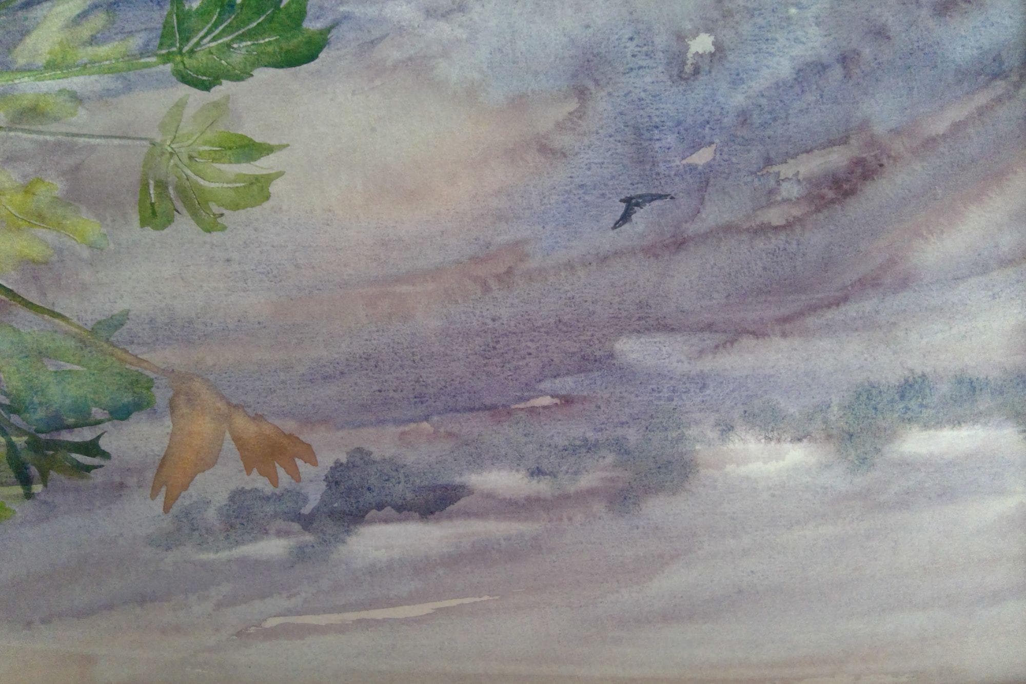 絵画、水彩画、オリジナル、オーストラリアの自然 - Etsy 日本