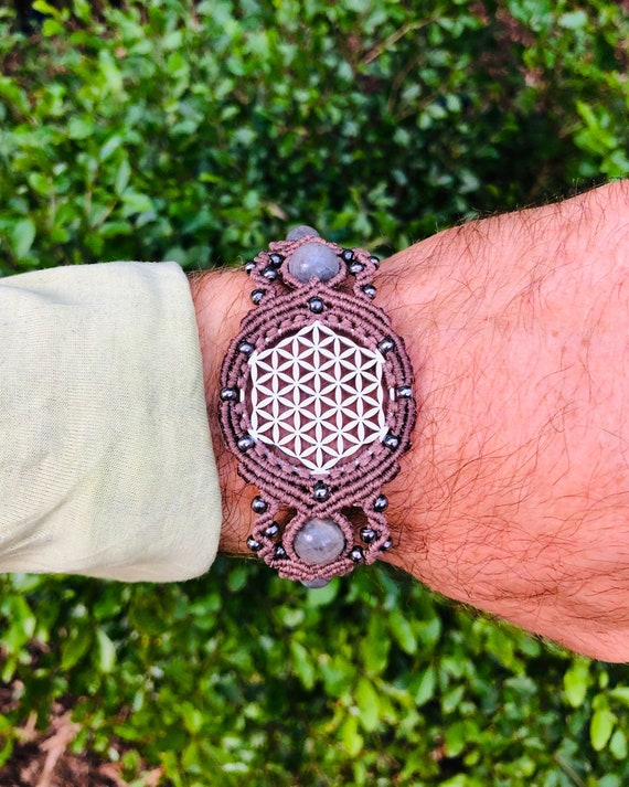 Reloj-pulsera Flor de la vida Geometría Sagrada “Prosperidad