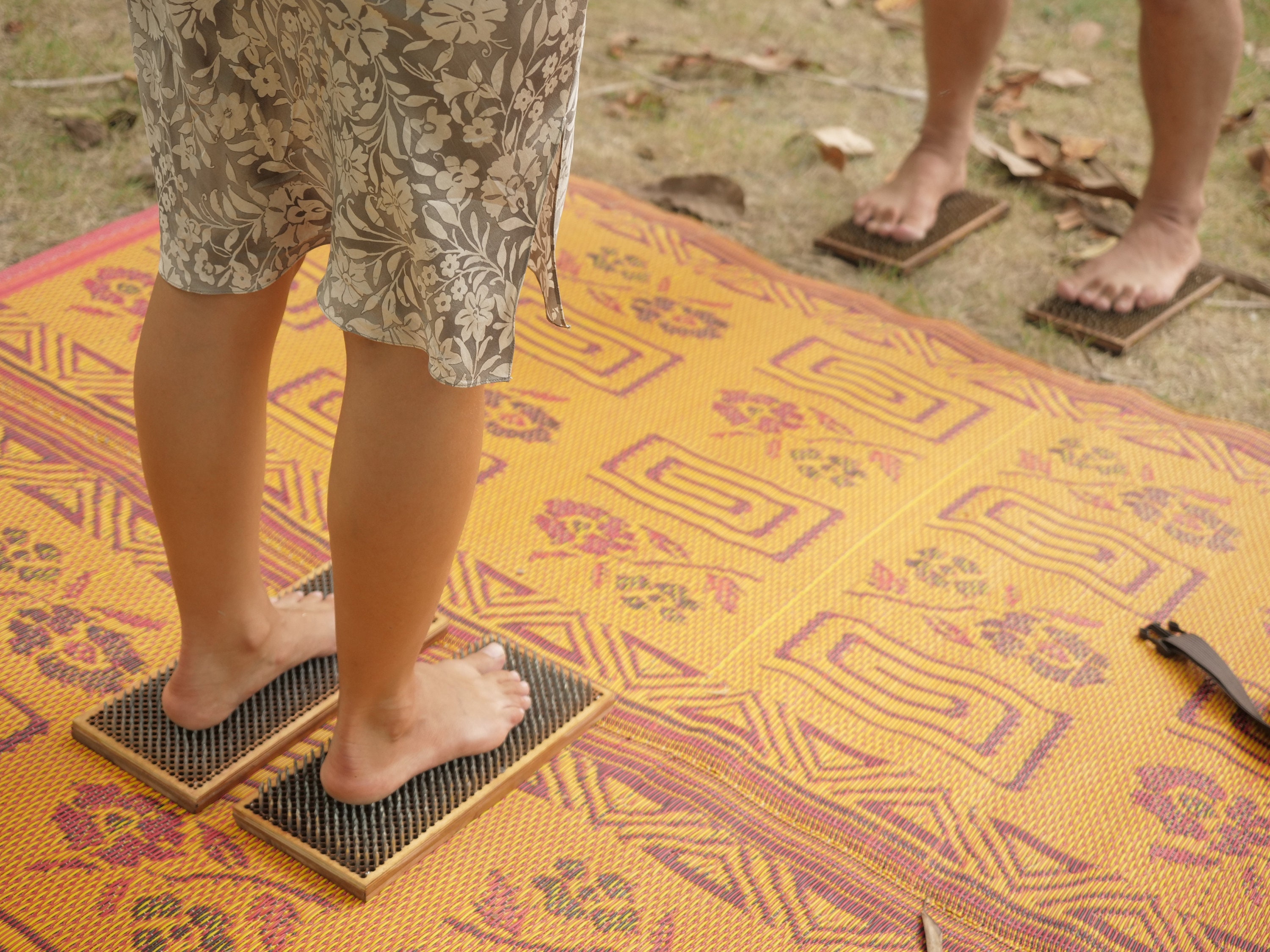 Bed of Nails for foot for Yoga Practice and Meditation Sadhu Etsy