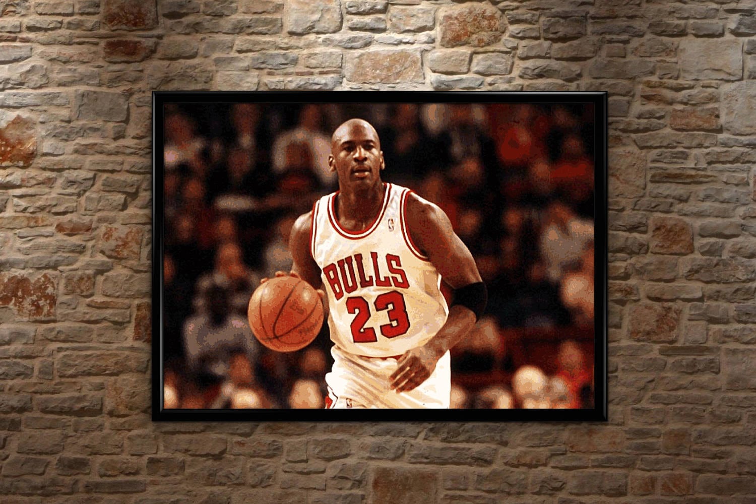 Michael Jordan Nba Basketball Jersey Matte Finish Poster Paper