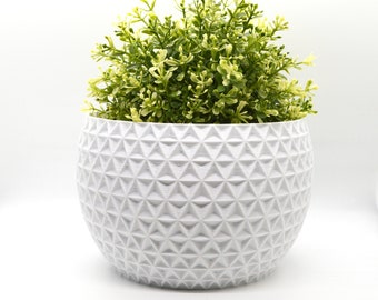 Pot de jardinière | Pot de plantes | Jardinières | Planteur | Grand planteur triangulaire | Pot de jardinière intérieur | Pots de plantes | Porte-plantes | Jardinière géométrique