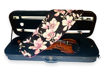 Violin blanket "Magnolia flowers" tapestry