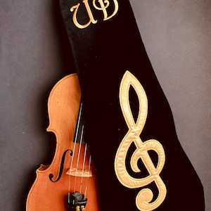 Violin top "Golden Violin Clef"