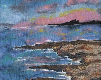Felt Landscape Art Fibre Art Art Prints Art By Janinejacquesart