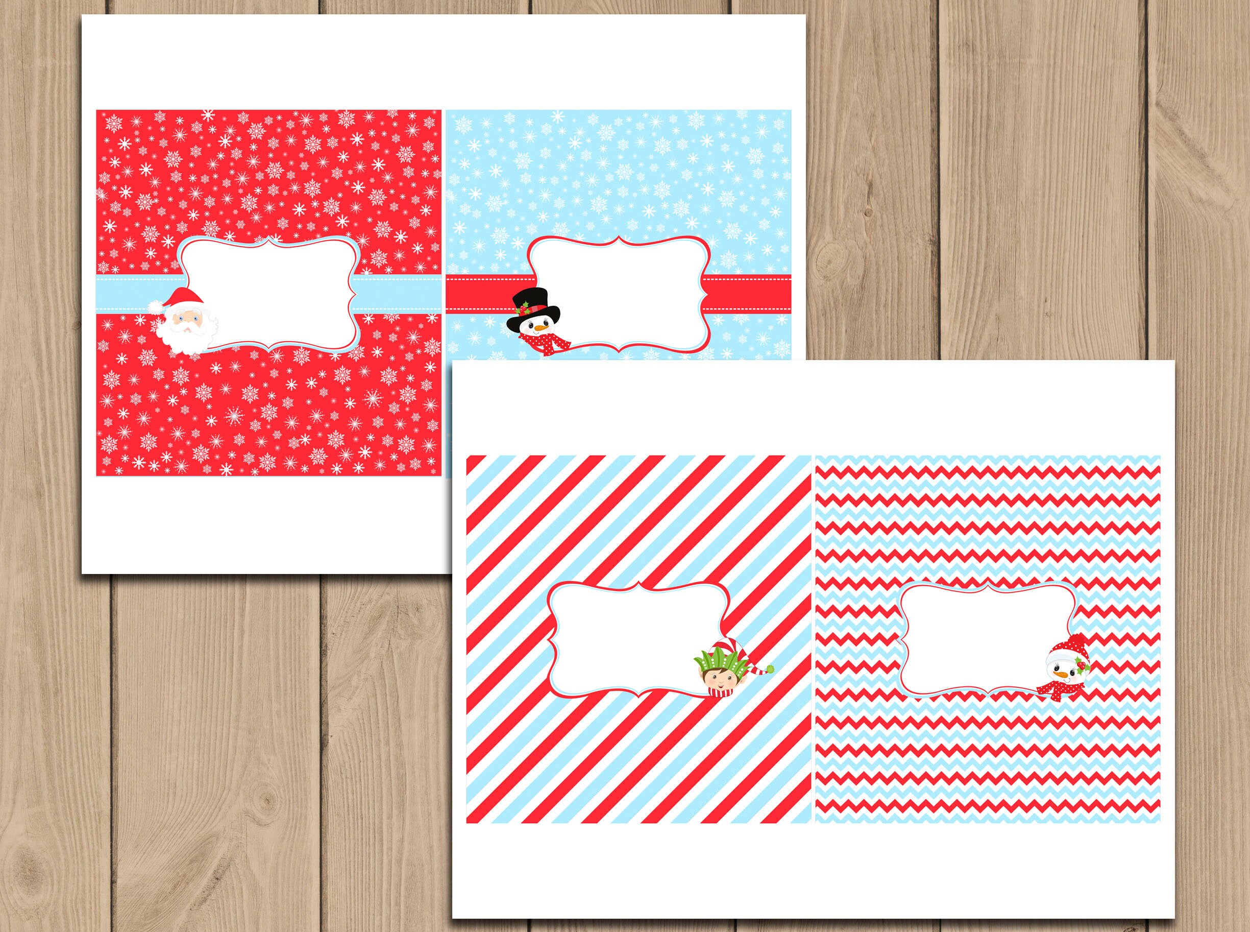 Christmas Candy bar Wrappers printable - Holiday Chocolate | Etsy