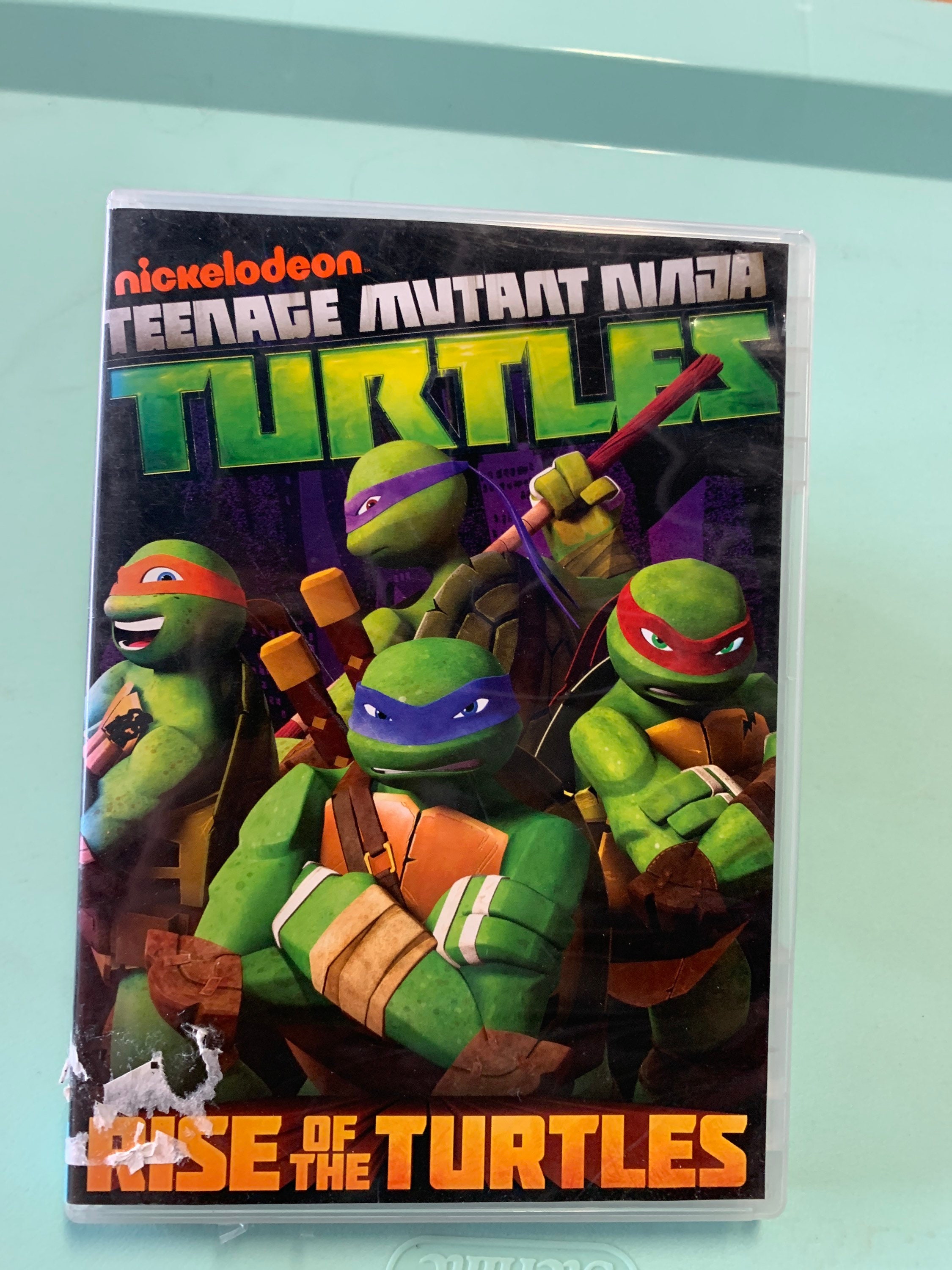TMNT DVD Rise of the Turtles - Etsy