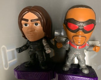 Figuras Marvel Falcon y Soldado de Invierno