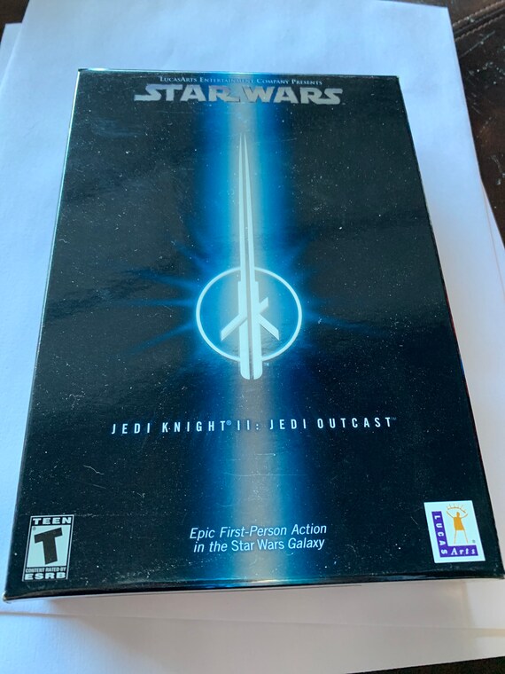Jeu PC Star Wars Knights (2 Disques ?) - Complet En Bon état - Boîte Et Manuel