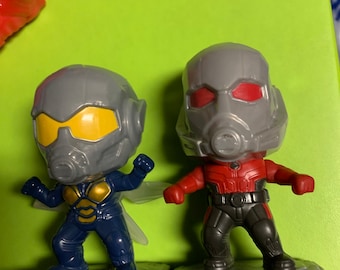 Marvel Antman and Wasp figures