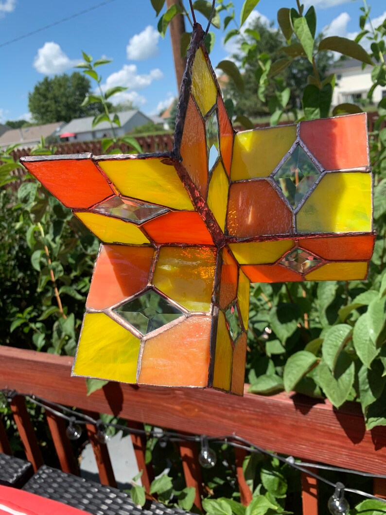 Stained Glass Spinners Etsy