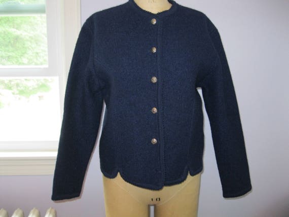 boiled wool sweater