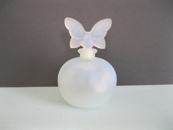 Opalescent Butterfly Perfume Bottle / Chamart Fra… - image 2