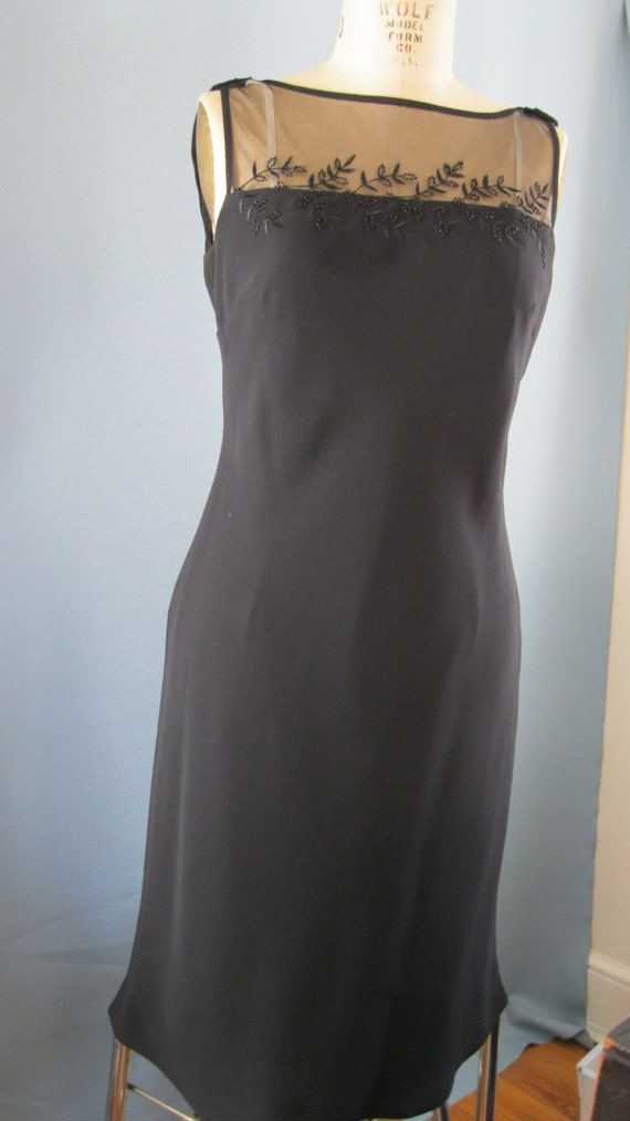 Black Dress Vintage Evening Dress Evan Picone Bla Gem