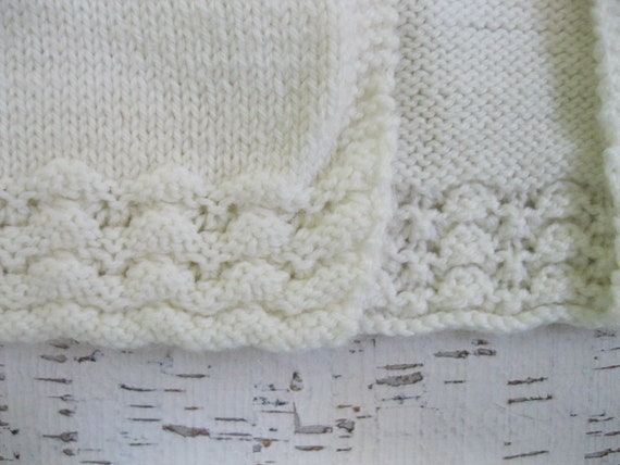 Vintage Baby Sweater / Handmade Infant Off-White … - image 7