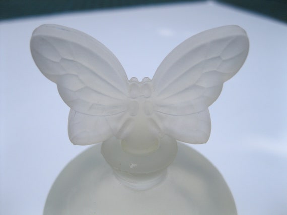 Opalescent Butterfly Perfume Bottle / Chamart Fra… - image 10