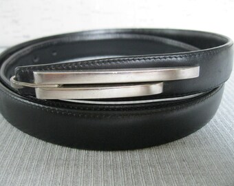 Jeweler Matthew Feldman Timeless Belt Vintage Thin Leather  display picture 1