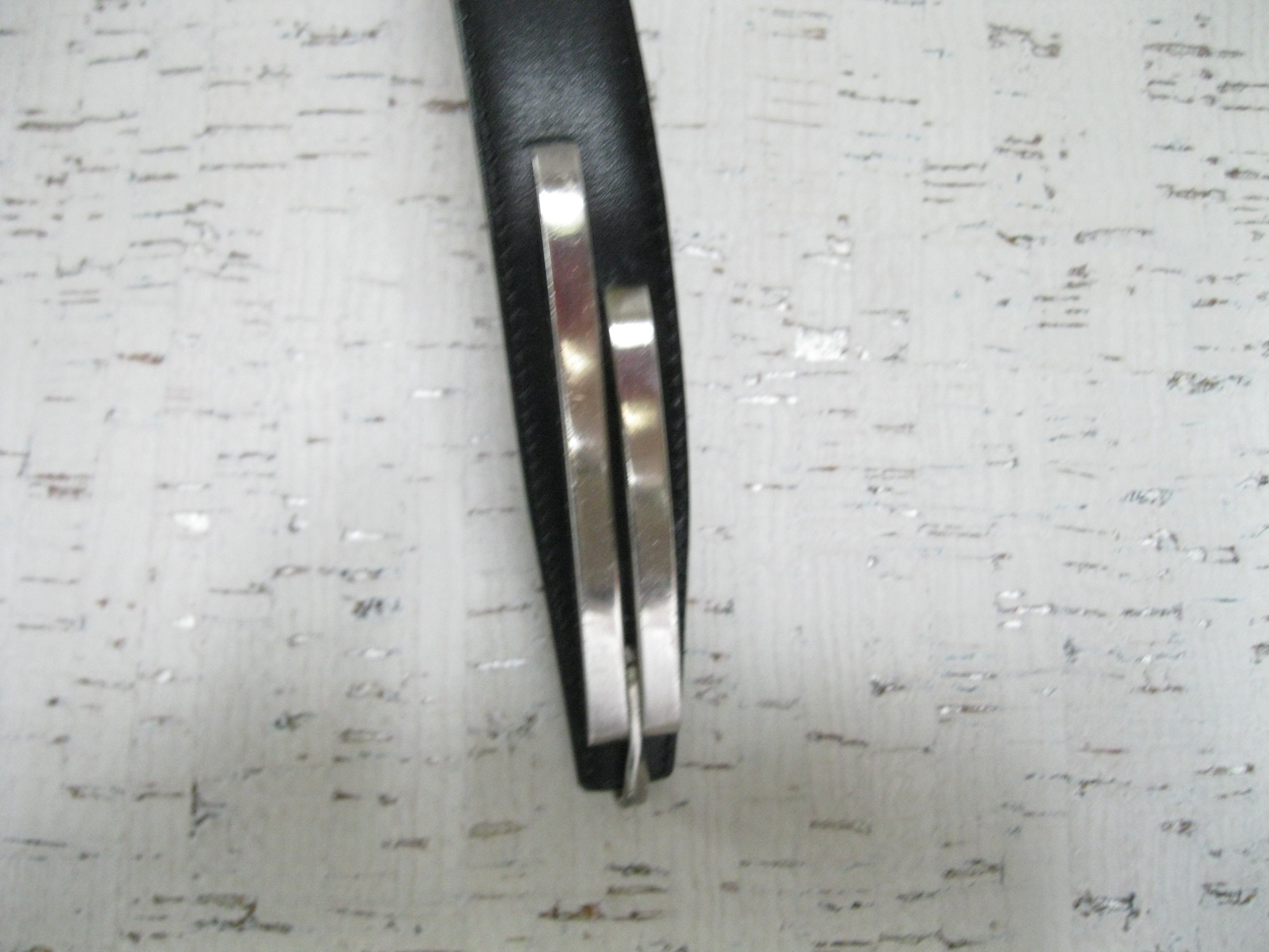 ?Matthew Feldman Black Leather Belt Silver Buckle | Minimalist Luxury | 34” Black Leather Belt by Jeweler Matthew Feldman / Handmade  main image 2