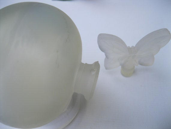 Opalescent Butterfly Perfume Bottle / Chamart Fra… - image 6