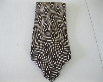 Silk Tie / Structure Le Collezioni / 100% Silk / Made in Italy Neck Tie / Vinatge Necktie
