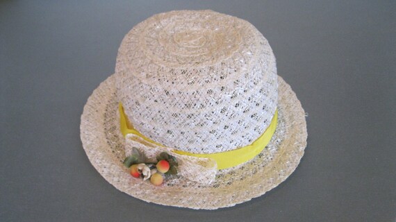 Spring and Summer Cloche Hat / Easter 