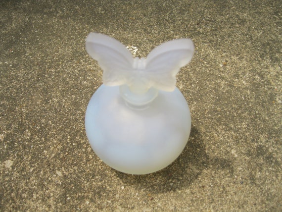 Opalescent Butterfly Perfume Bottle / Chamart Fra… - image 7