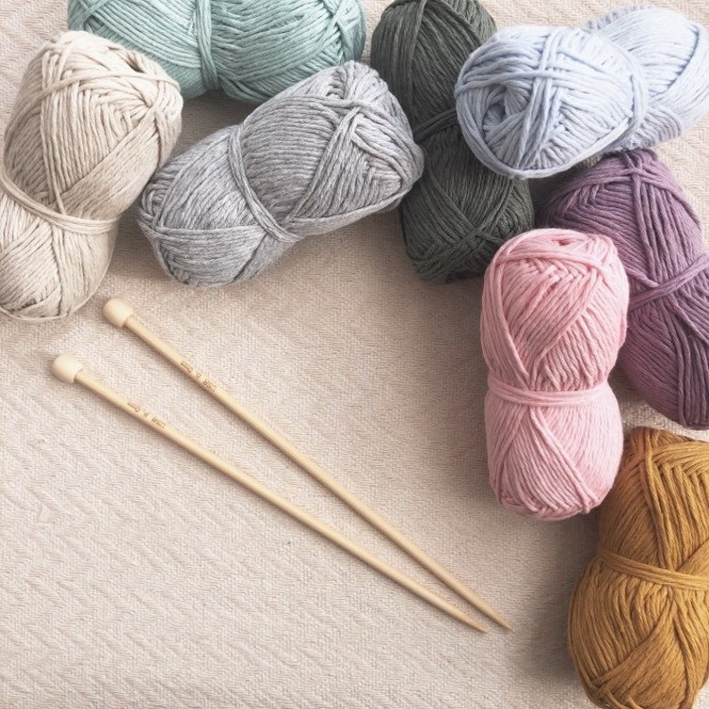 Recycled Cotton Yarn Soft Cotton DK Yarn 100 Recycled Etsy