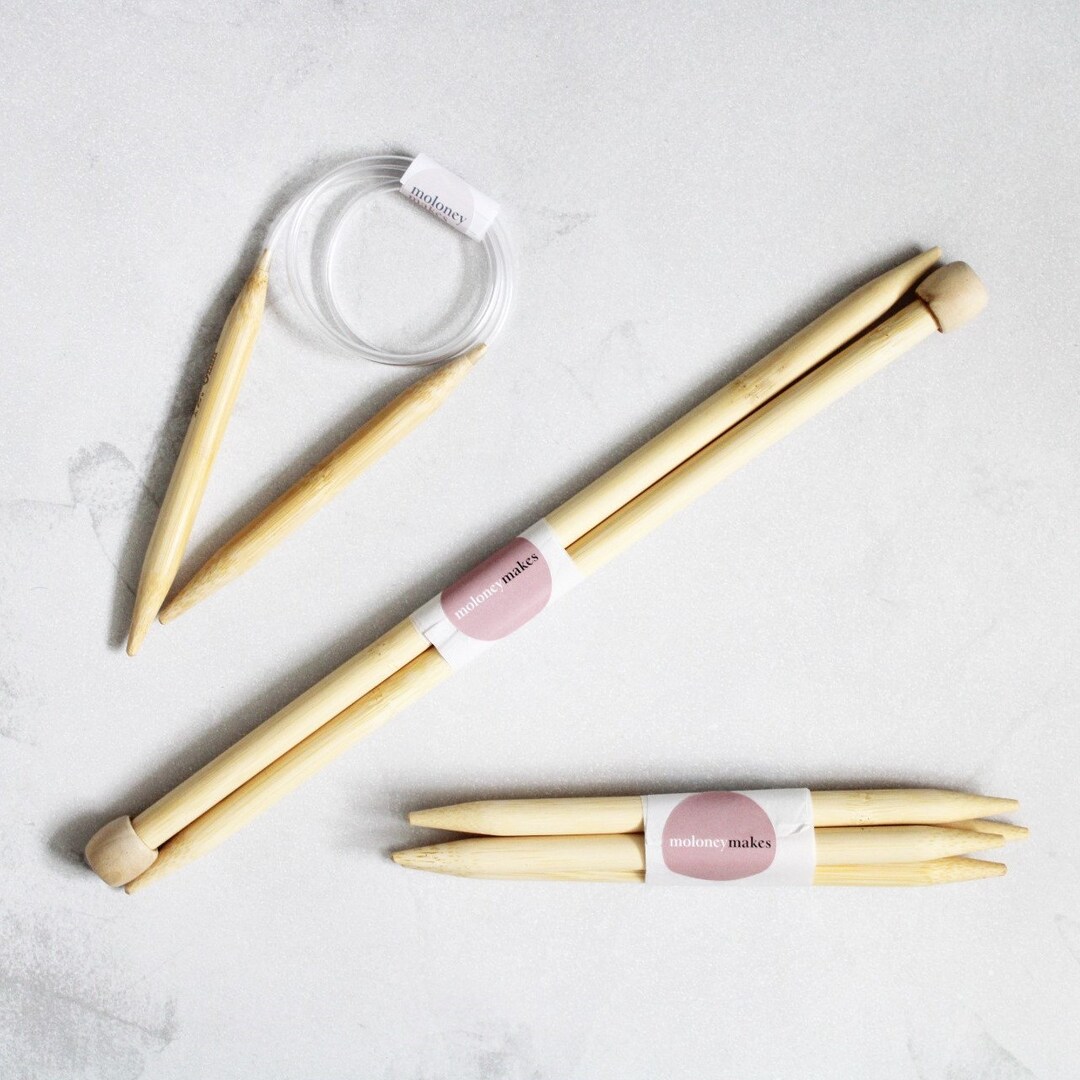 Knitting Needles 12mm Single Pointed Double Pointed and Circular