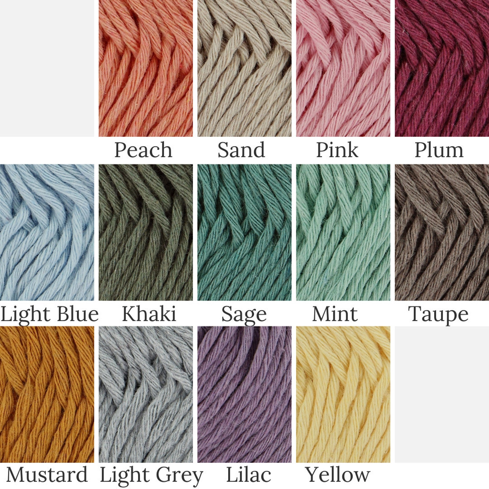 Recycled Cotton Yarn Hoooked Soft Cotton DK. Knitting Kit Etsy UK