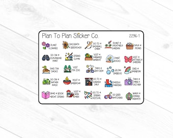 2296-1~~Spring Bucket List Planner Stickers.
