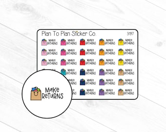 3197~~Make Returns Planner Stickers.