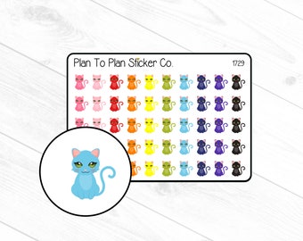 1729~~Cats Planner Stickers.