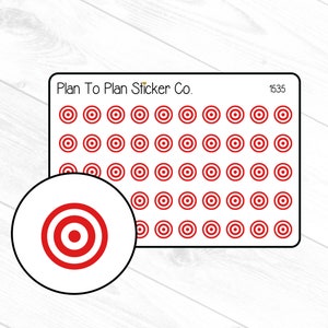 1535~~Target Planner Stickers.